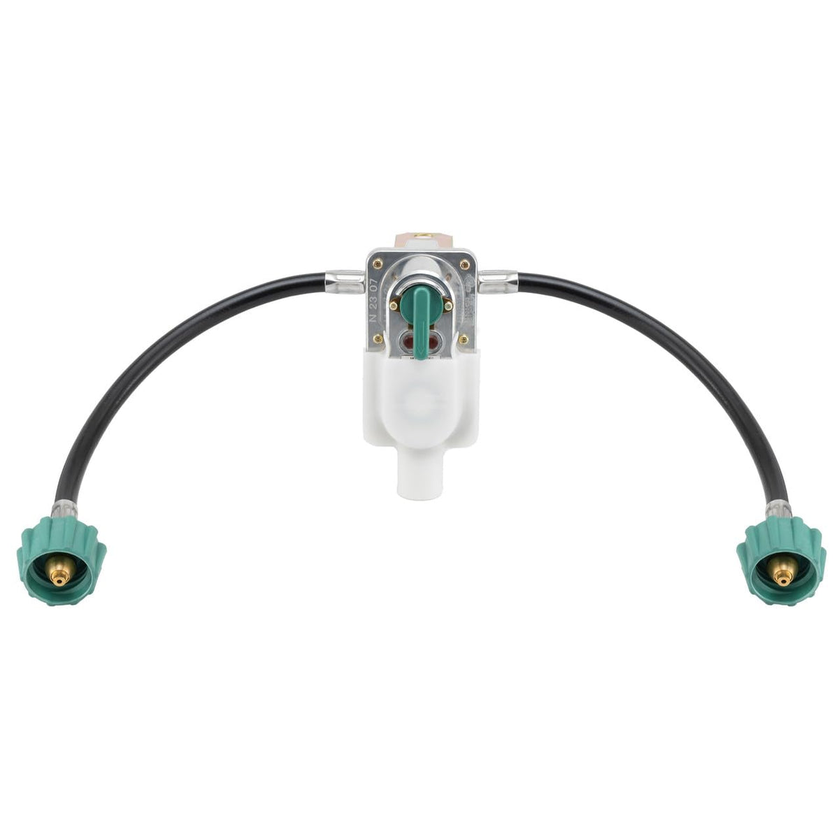 RV 2-Stage Auto Changeover Propane Regulator with Hose B72972