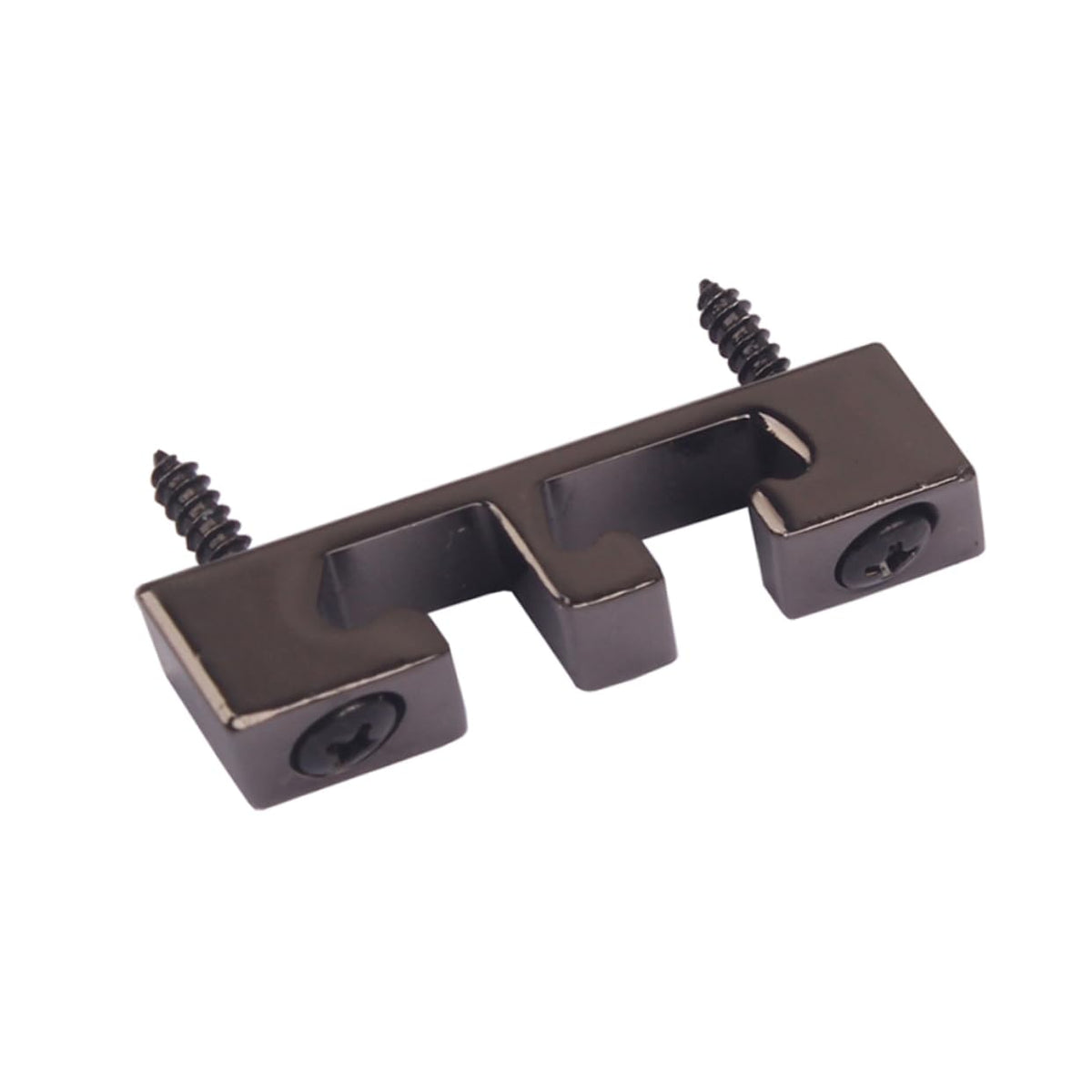 Black Metal Bass Guitar String Retainer B903070