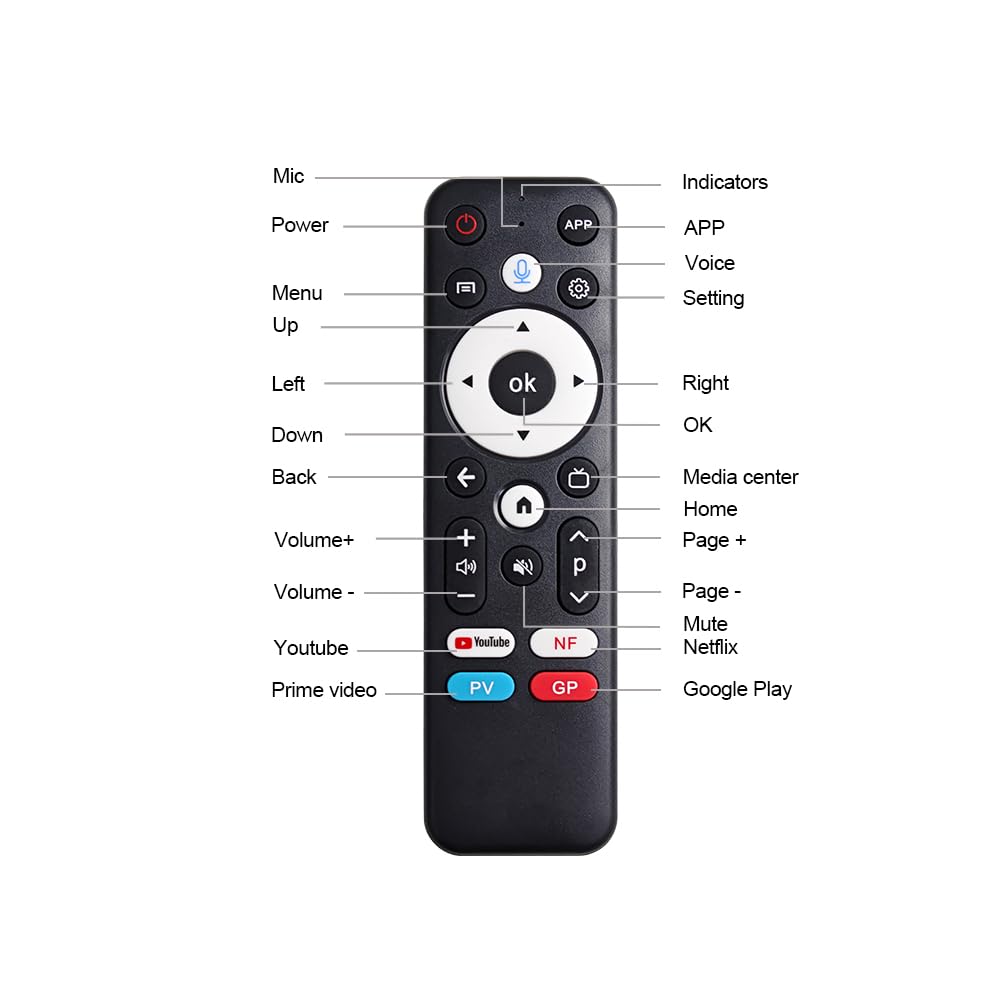 Android TV Box 4K Streaming Device J62555