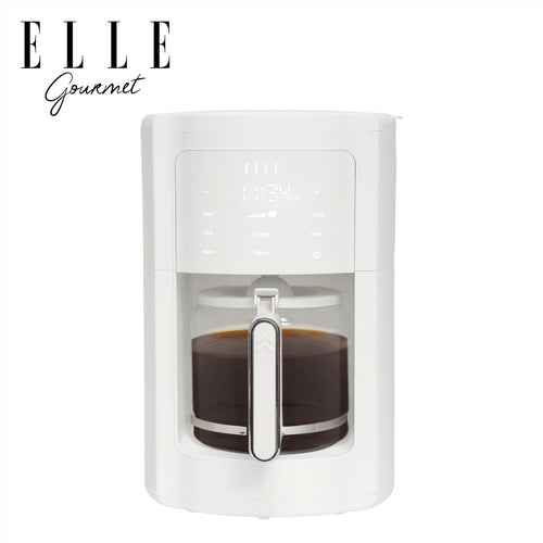1.8L Digital Programmable Coffee Maker with Washable Filter, White S1164