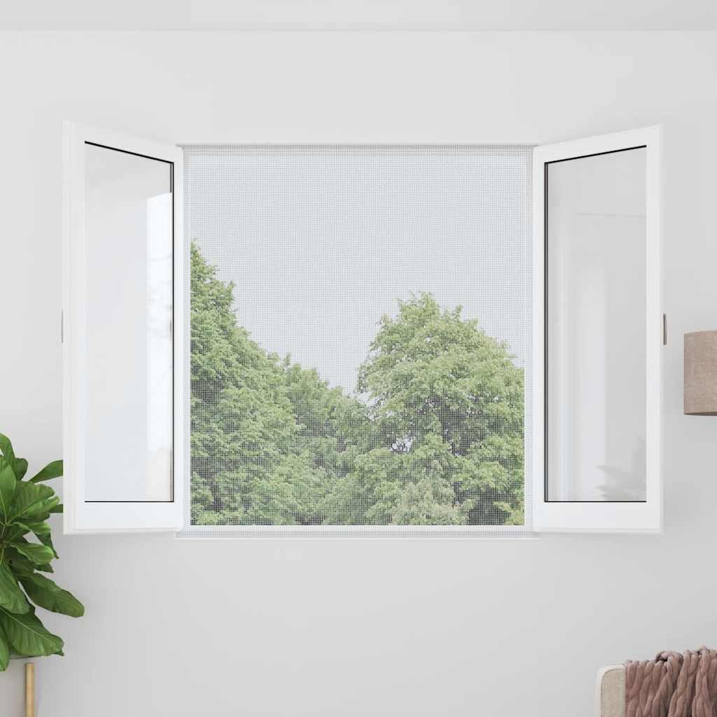 Aluminum Mesh Screen 39.4x196.9 Inches Silver U3175