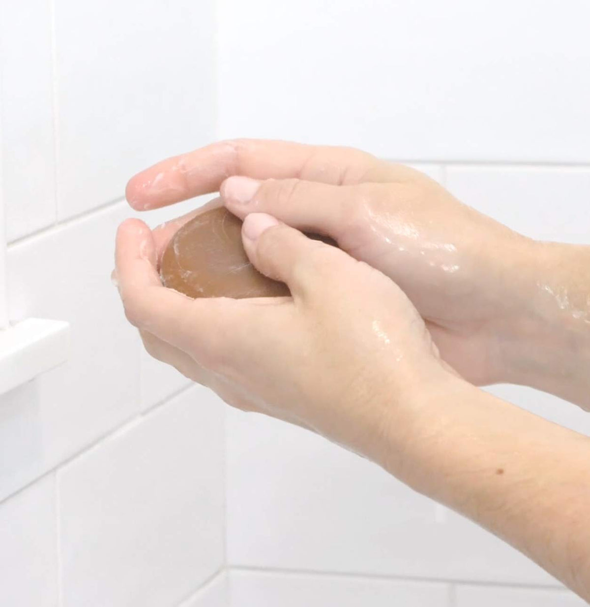Coconut Shampoo & Conditioner Bar With Mini Soap Dish J392