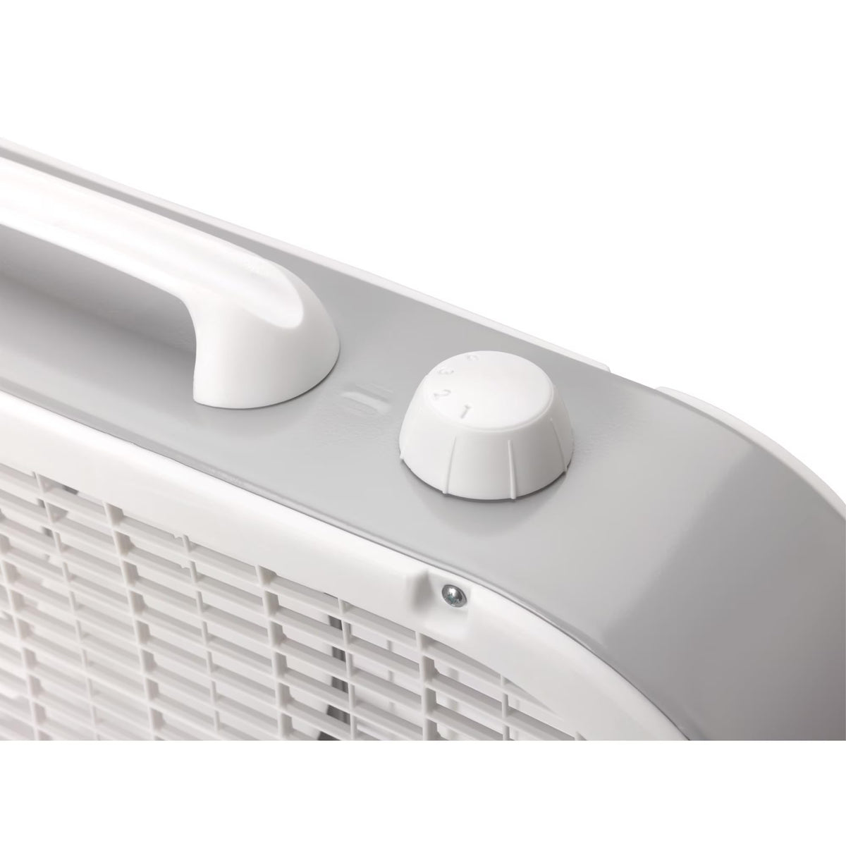 20 Inch 3 Speed White Box Fan D6969