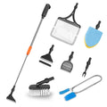 7-in-1 Aquarium Cleaning Tool with Telescopic Handle S41270