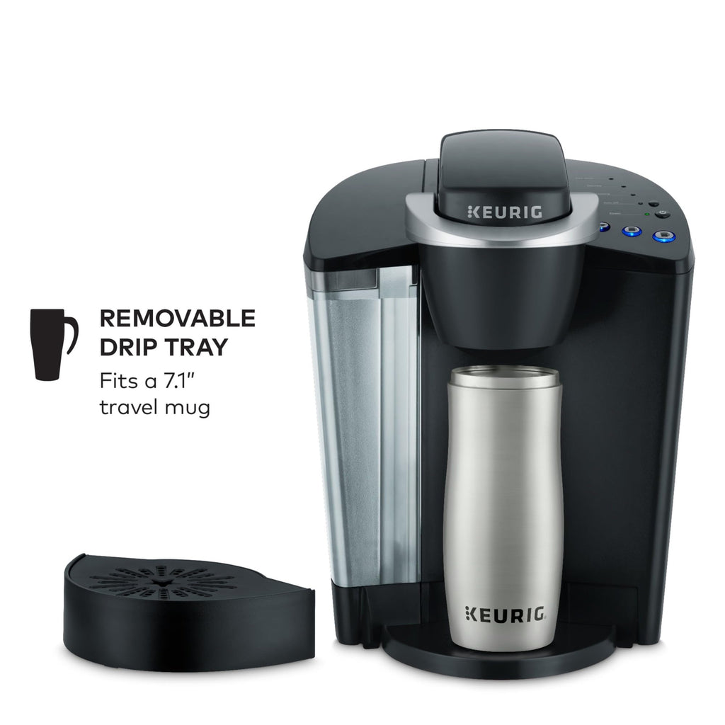 Single Serve K-Cup Pod Coffee Maker with 3 Brew Sizes, Black B9916