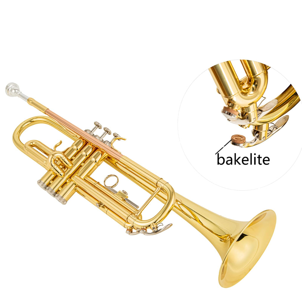 Beginner Student Trumpet with Rose Brass Leadpipe G485