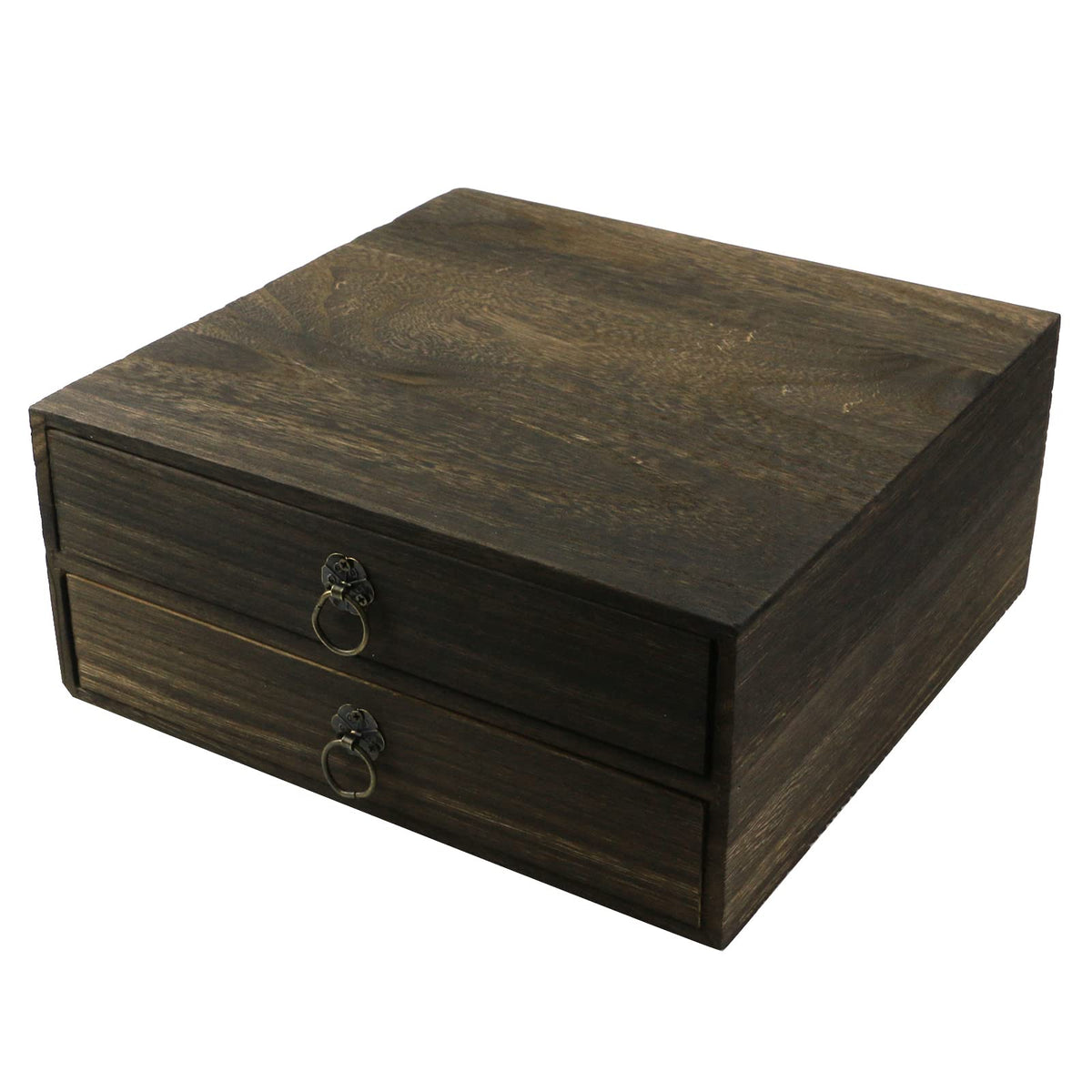 Wooden Desk Organizer with Drawer U139846