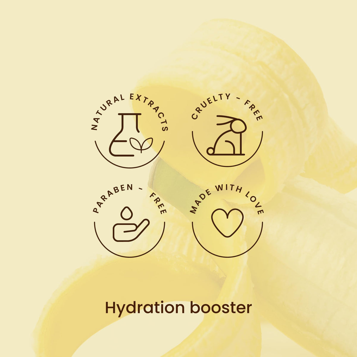 Banana Hair Mask with Banana Extract 10 Oz L453476