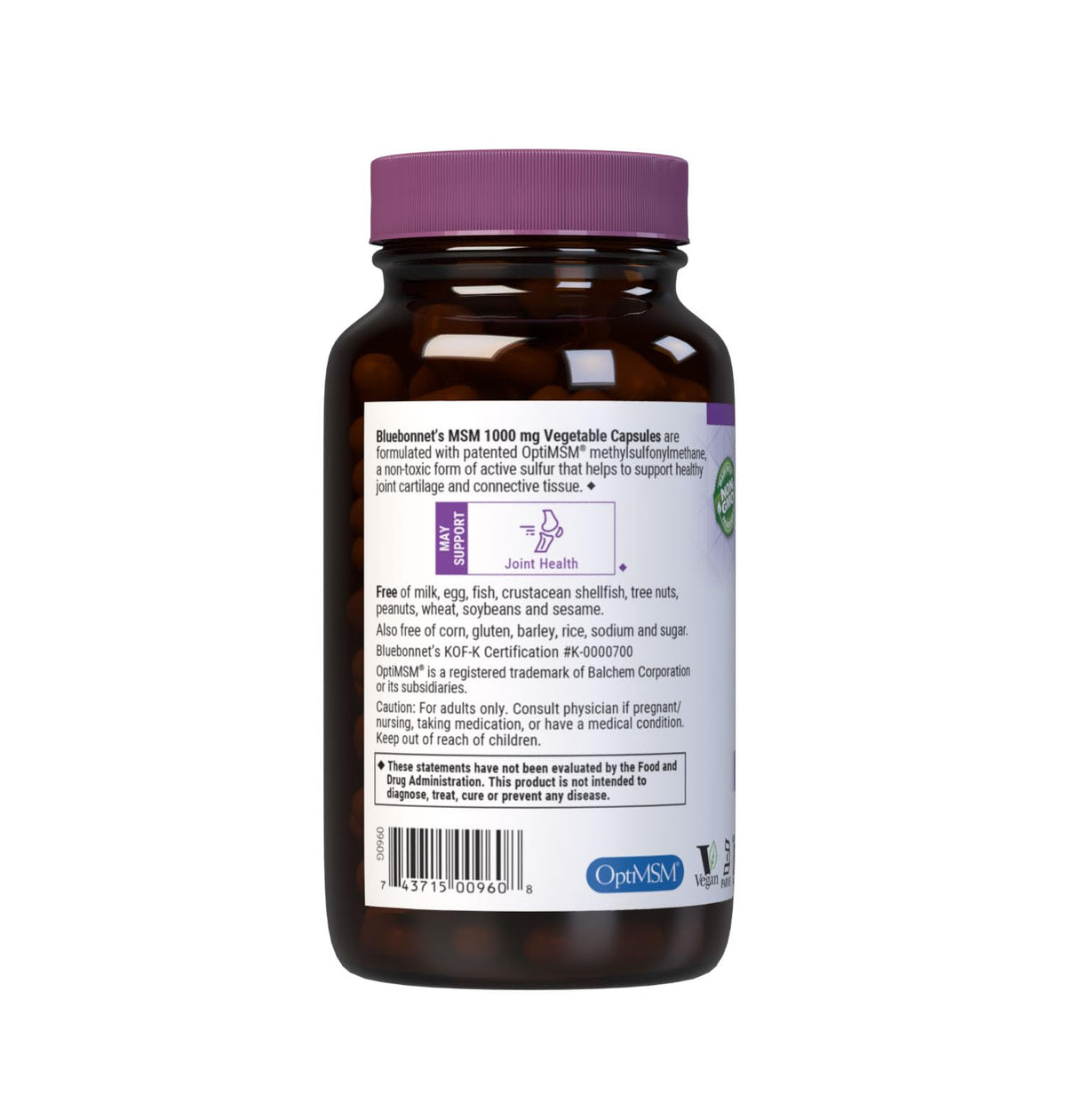MSM Supplement, 120 Count B911662
