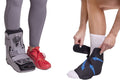 Ultra Light Short Full Shell Walking Boot + Ankle & Foot Reusable Ice Pack A514
