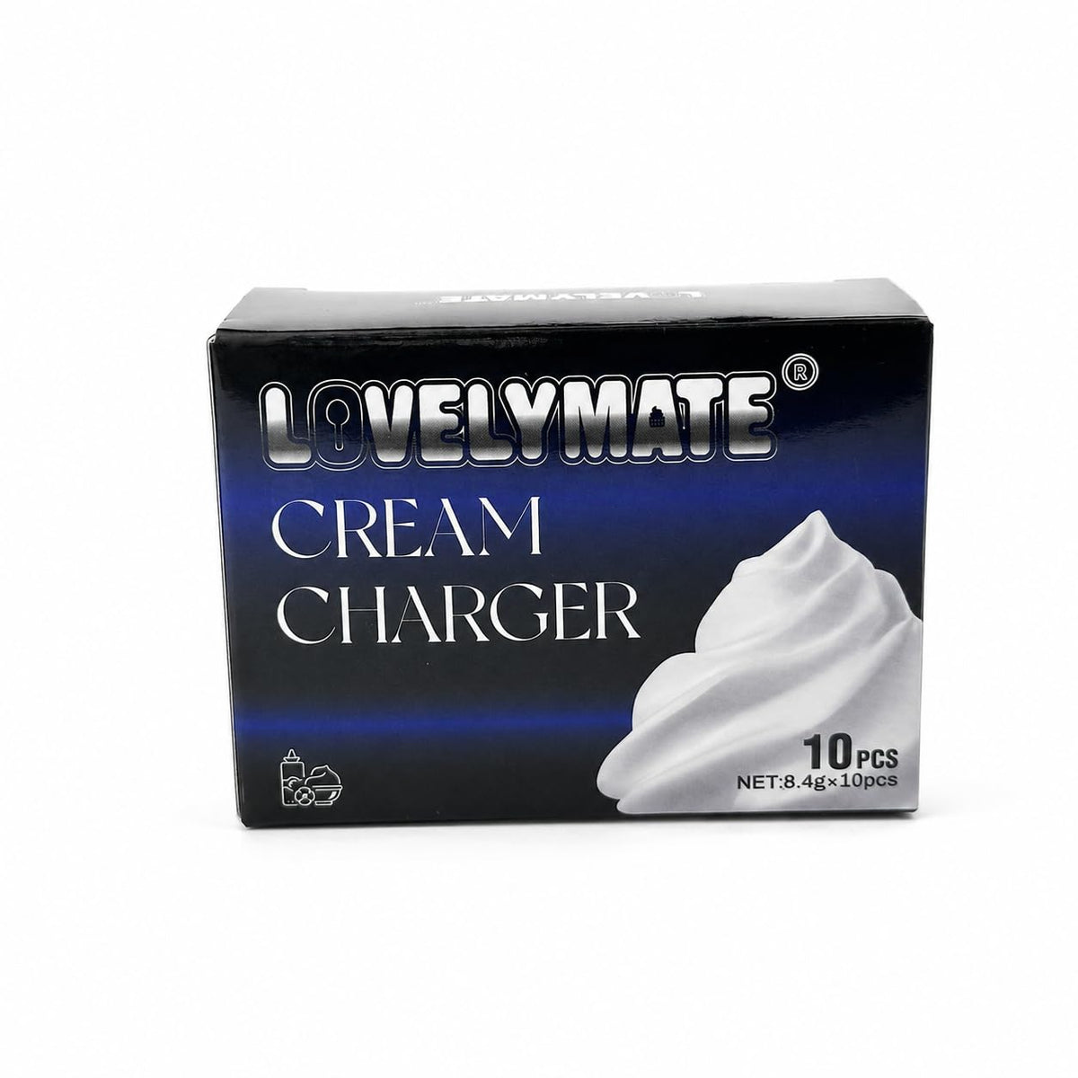 8g Whipped Cream Charger 10 Pack Stainless Steel M4533