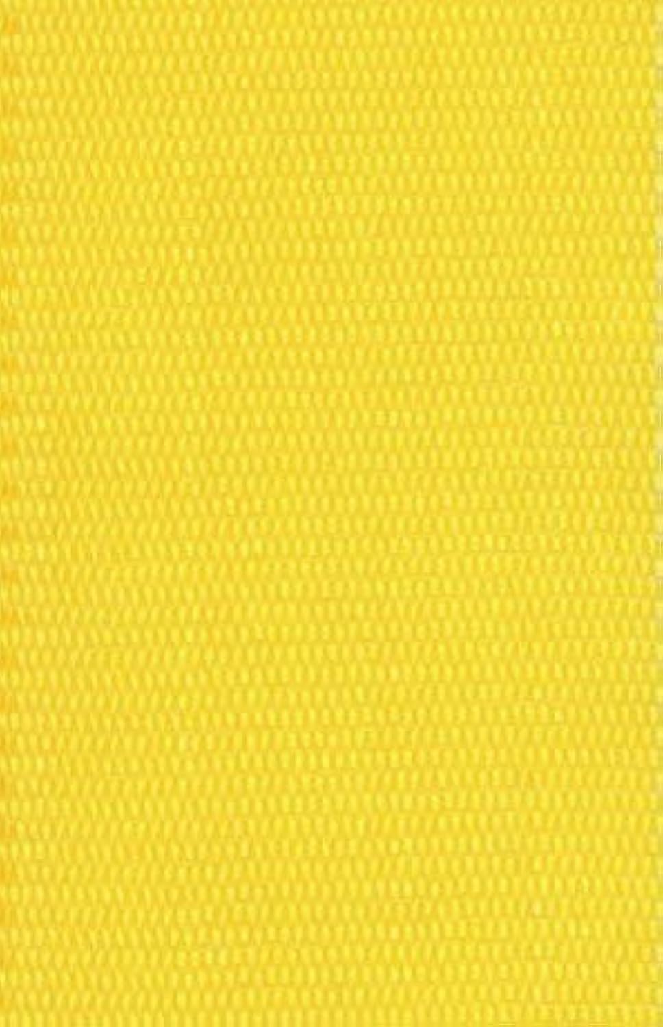 UV-Resistant Polypropylene Lawn Chair Webbing 2 1/4" x 50' Solid Yellow E91422