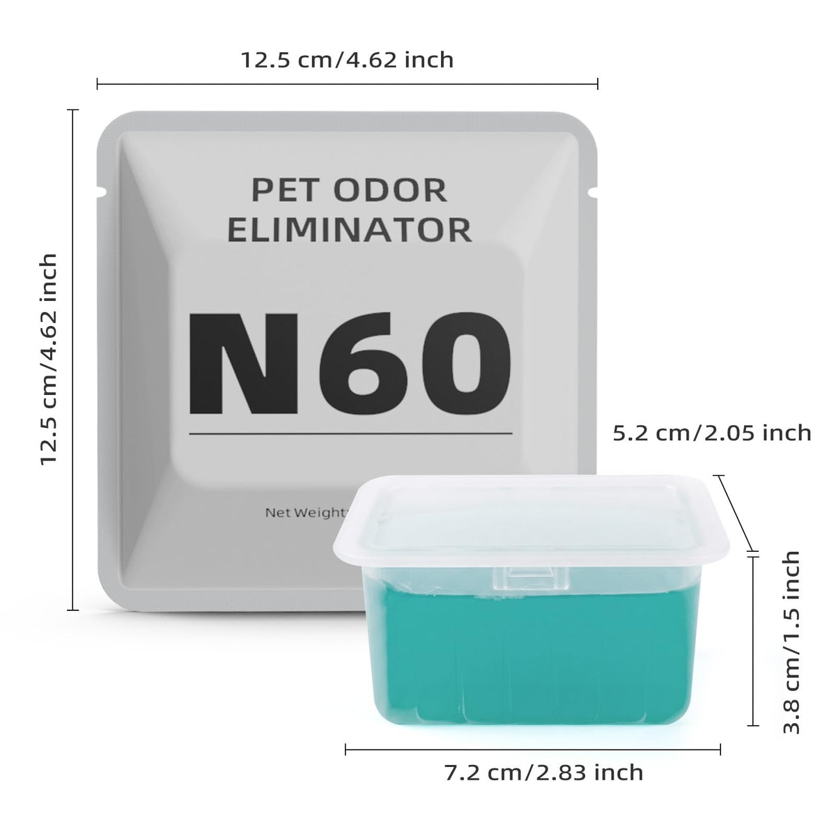 6 pack Cat Litter Box Odor Eliminator T270