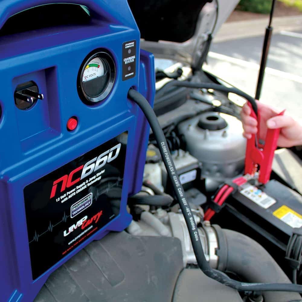 Portable Vehicle Starting Unit 1700 Peak Amps 12V 2 Pack X265
