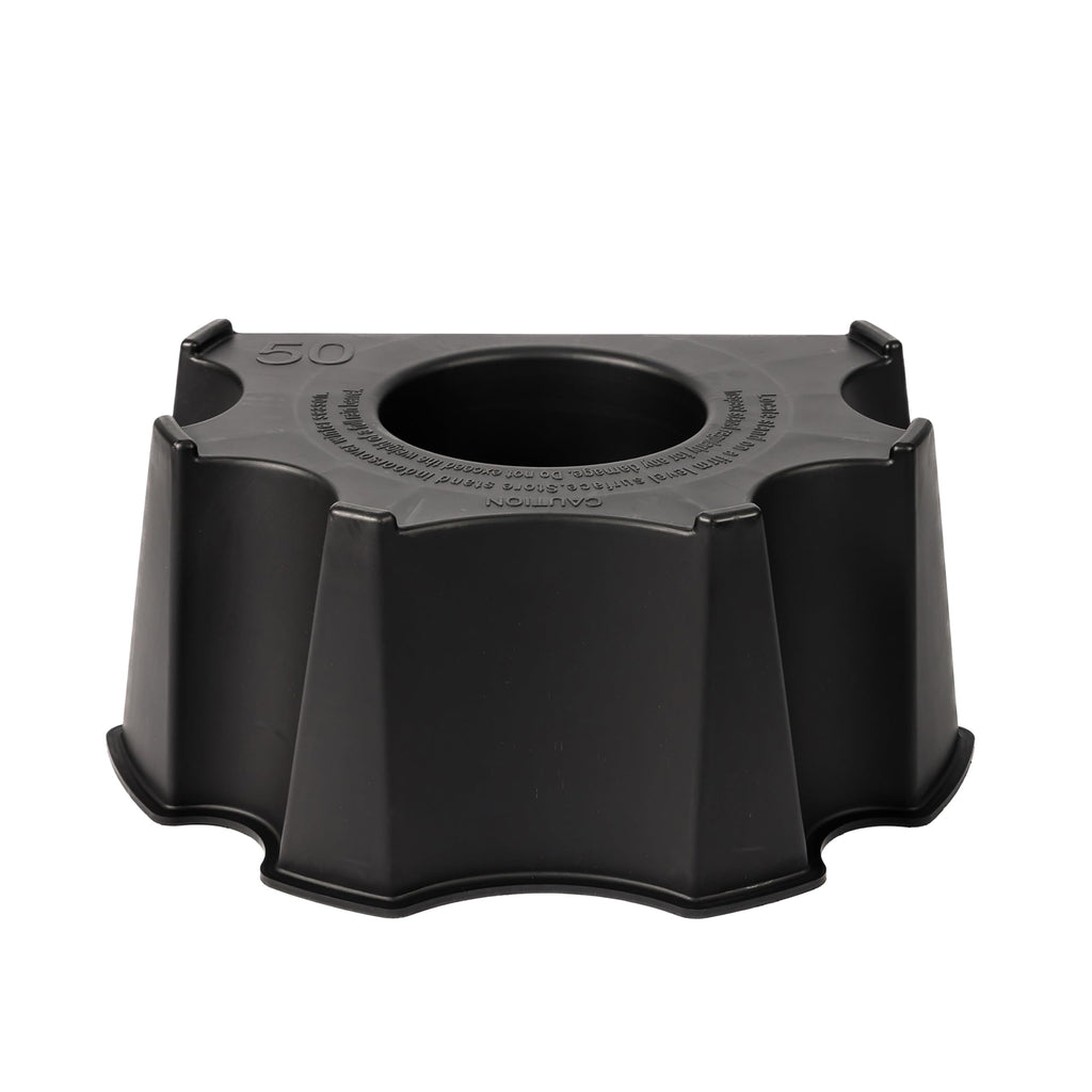 50-Gallon Black Rain Barrel Stand H388004