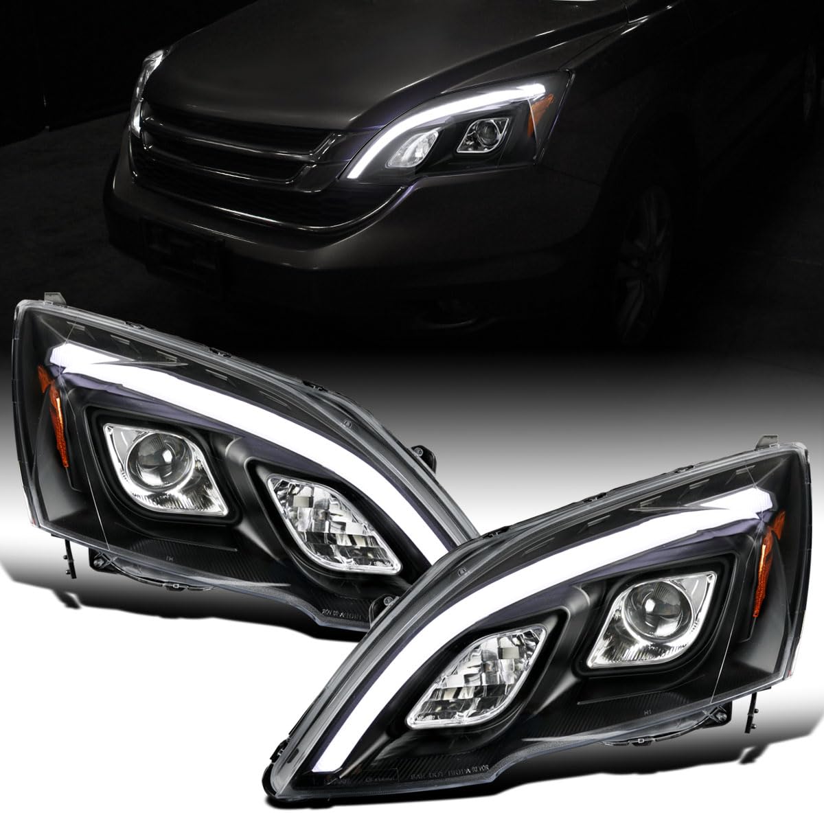 LED Tube Projector Headlights X23261