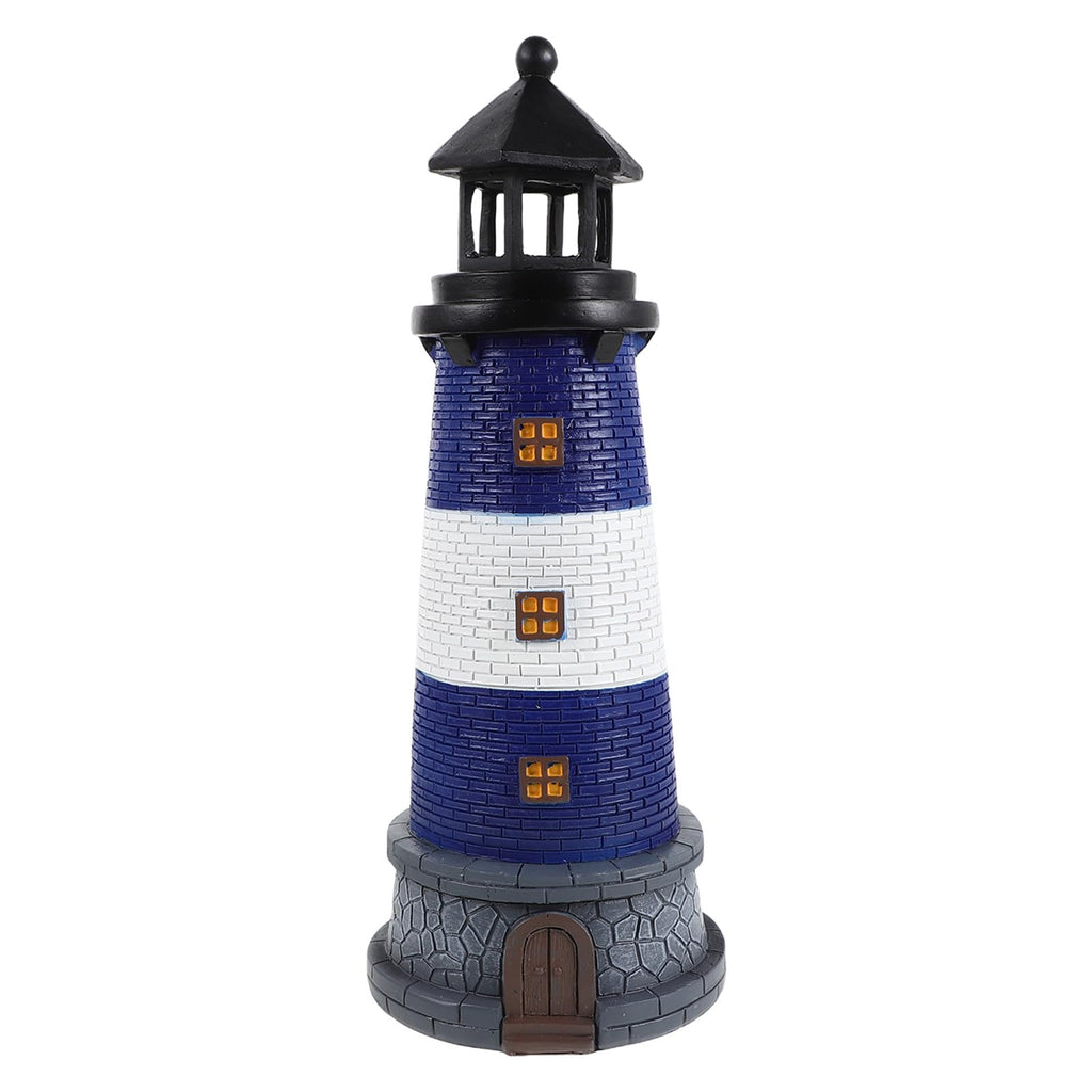 Solar Lighthouse Lamp with LED Lights V1358