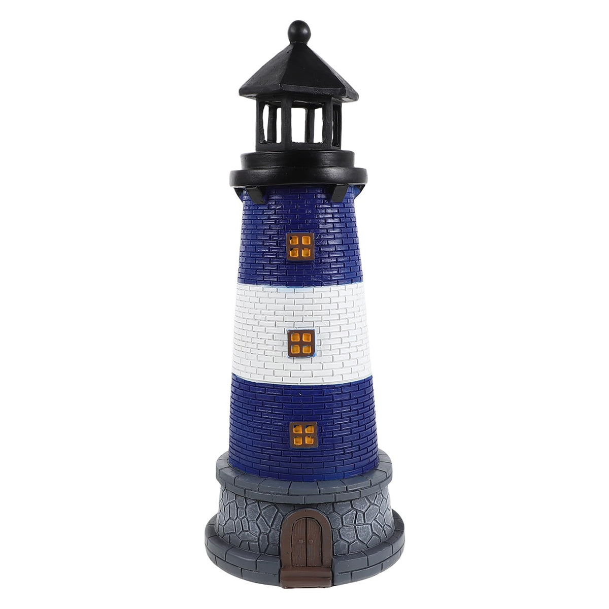 Solar Lighthouse Lamp with LED Lights V1358