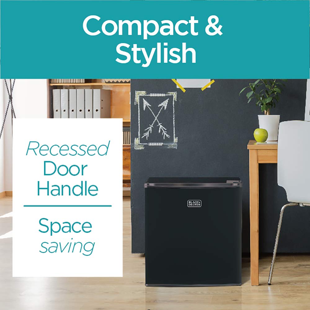 Compact Energy Star Single Door Mini Fridge with Freezer & Ultra-Light Corded Bagless Vacuum Y5161