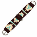 Mohair Wool Horse Cinch Saddle Girth with Stainless Steel Buckles P7808