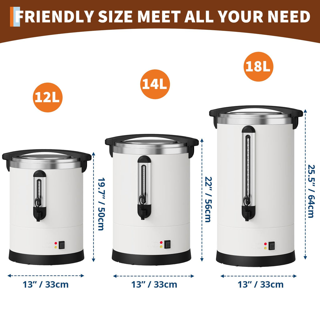 12L Stainless Steel Coffee Urn B766133