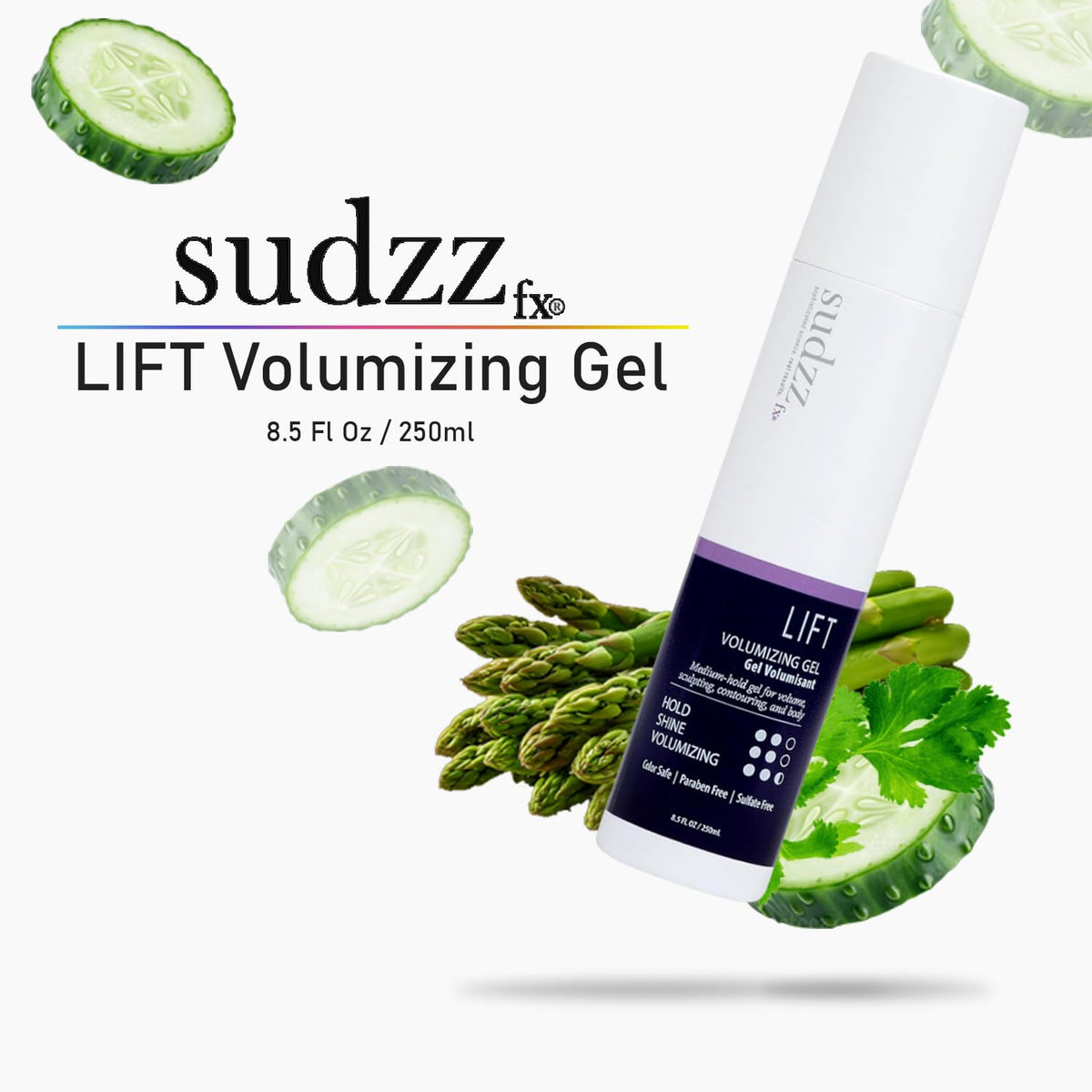 Volumizing Hair Gel, 8.5 Fl Oz E142354