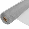 Aluminum Mesh Screen 39.4x196.9 Inches Silver U3175