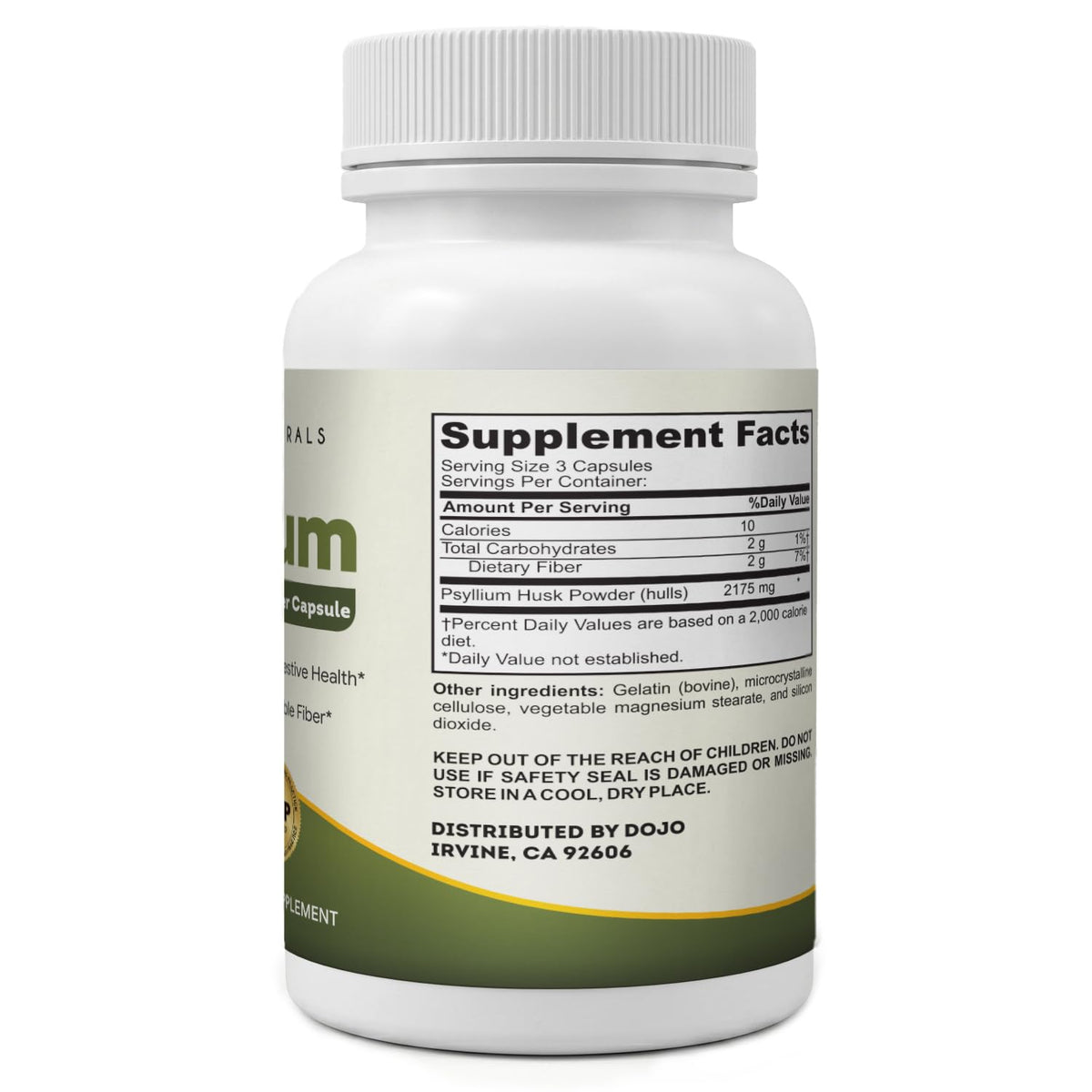 Psyllium Husk Capsules D1778