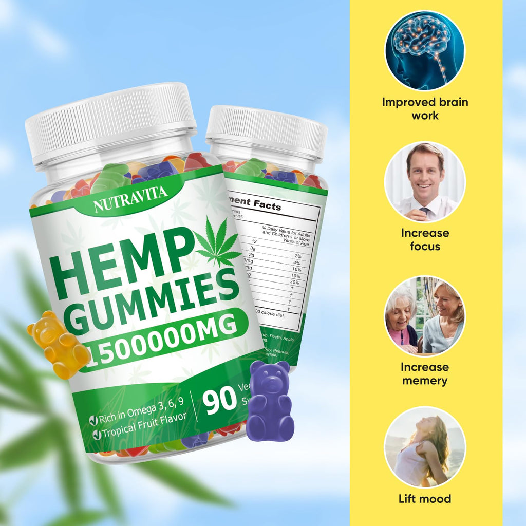 Fruit Hemp Gummies 180 Gummies L323