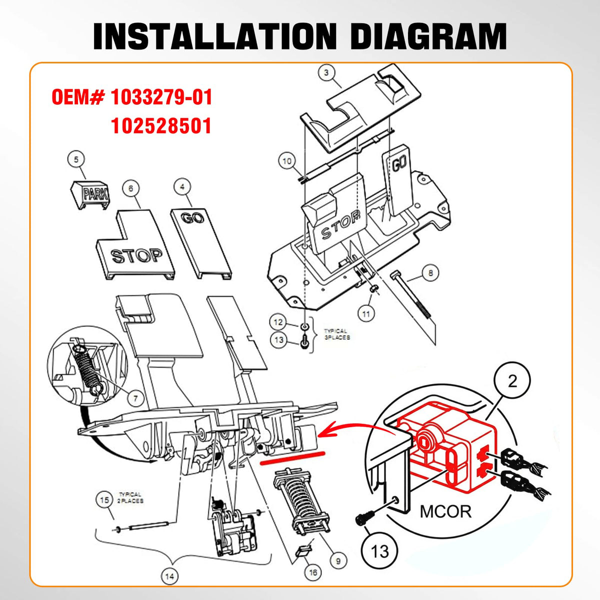 Potentiometer Accelerator M64846