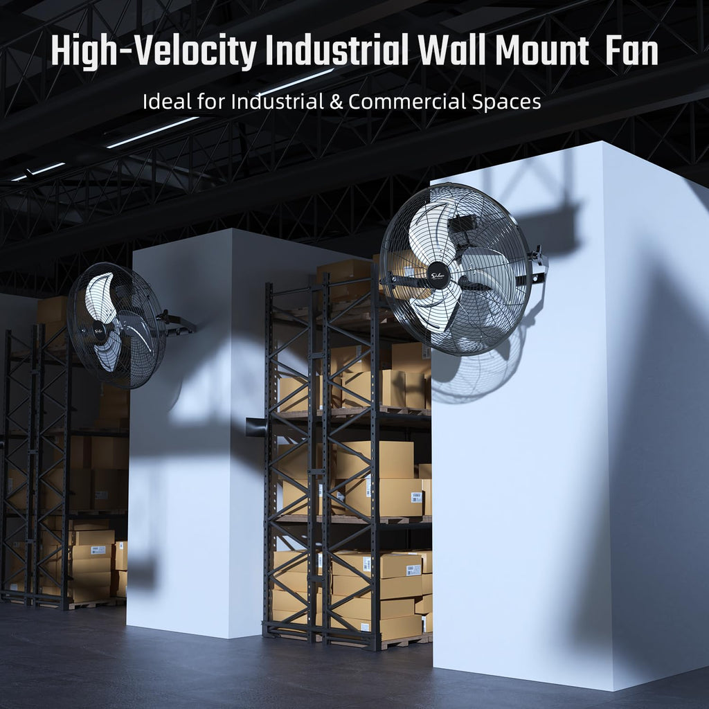 18 Inch 3 Speed Metal Wall Mount Fan I993
