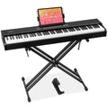 88-Key Weighted Digital Piano with X Stand and Sustain Pedal D940583
