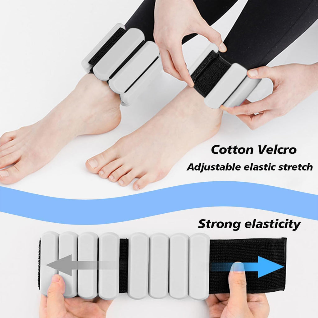Adjustable Silicone Wrist and Ankle Weights Set of 2 N315700