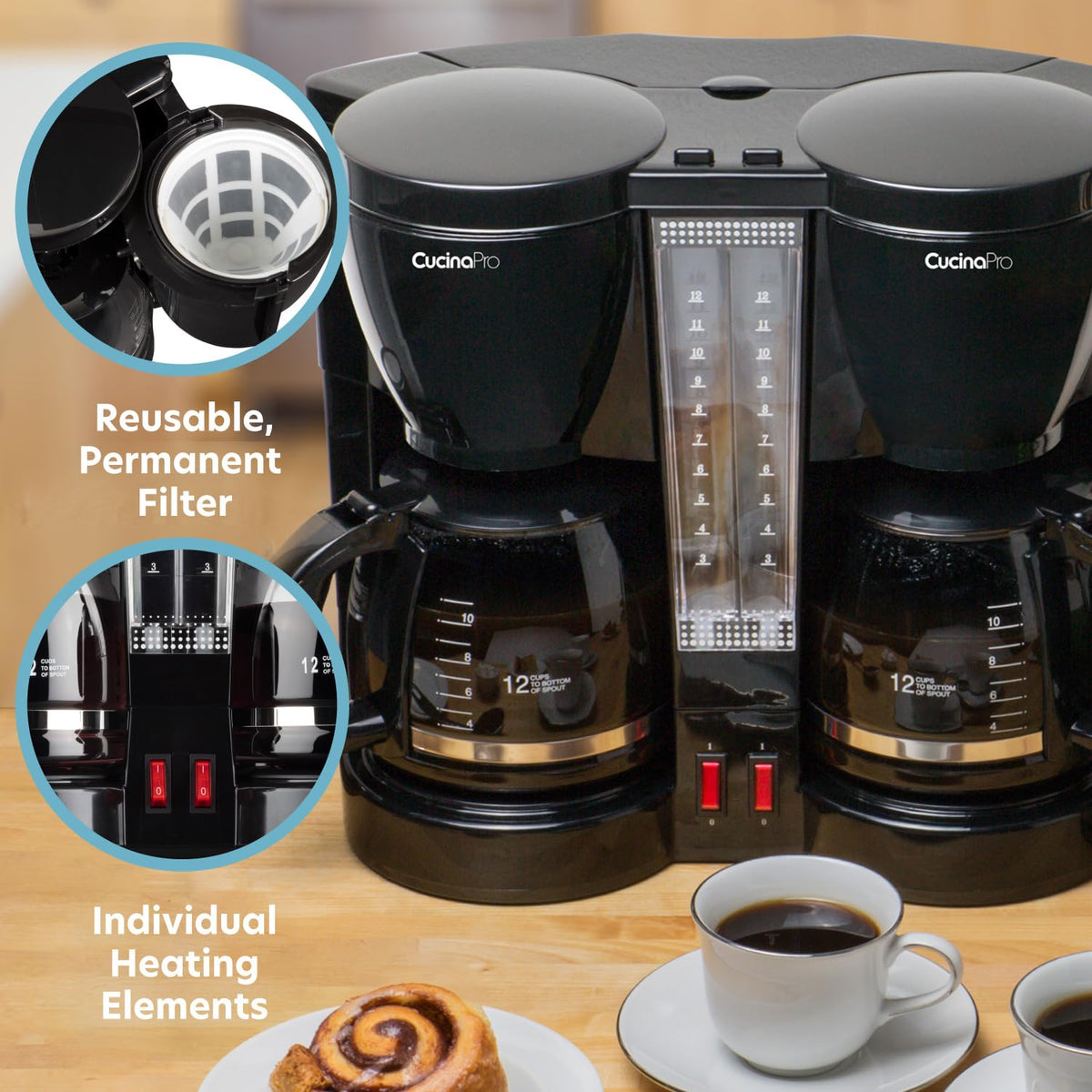 Dual Drip Coffee Maker K515509