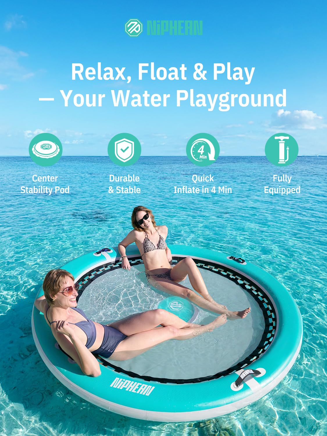 Inflatable Water Hammock 8FT M252525