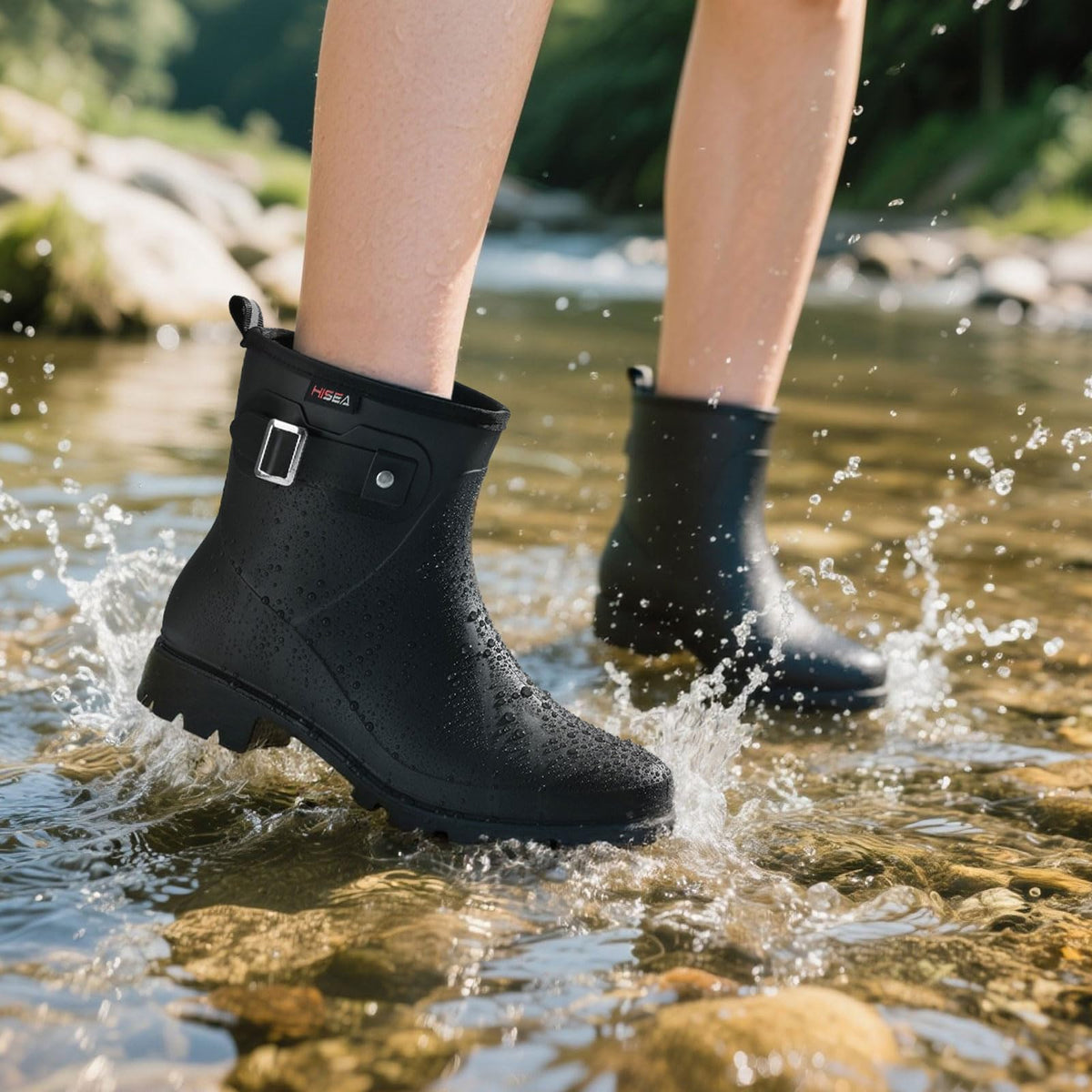 Waterproof Short Ankle Rubber Rain Boots V553