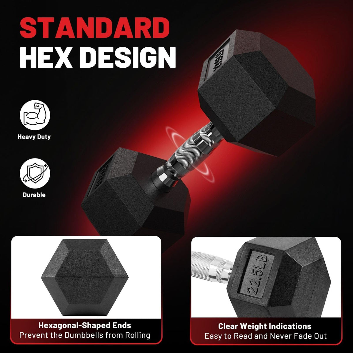 2.5-100lb Dumbbell W506