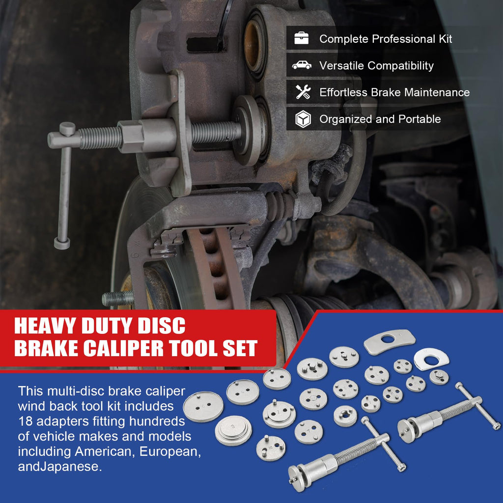 Heavy Duty Disc Brake Caliper Tool Set D643300