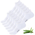 Women's Bamboo Viscose Ankle Socks, 6 Pairs R970665