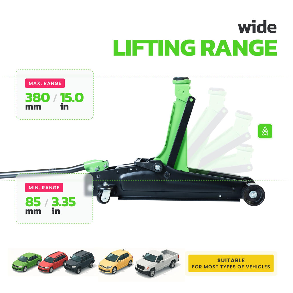 2.5 Ton Low Profile Hydraulic Floor Jack Y411429