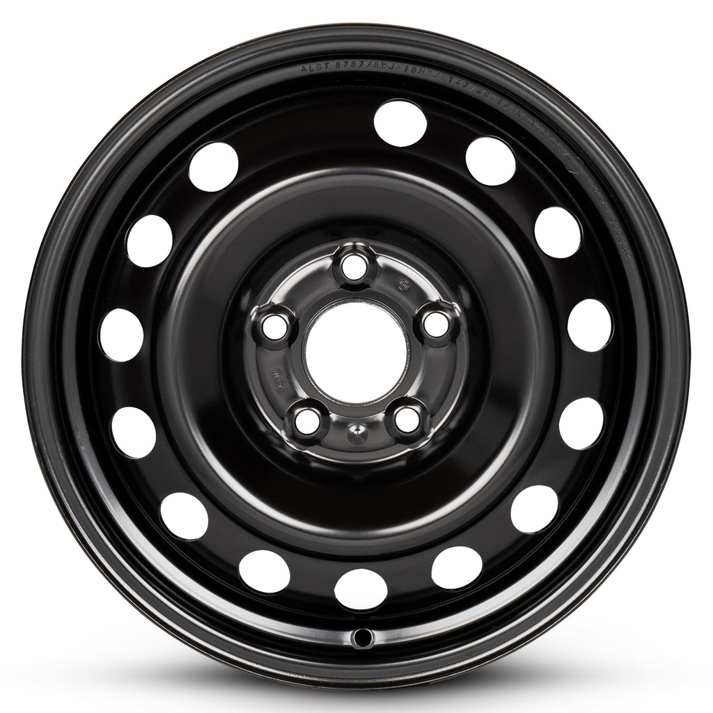16 Inch Black Painted Steel Rim K4719