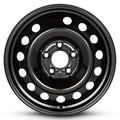 16 Inch Black Painted Steel Rim K4719