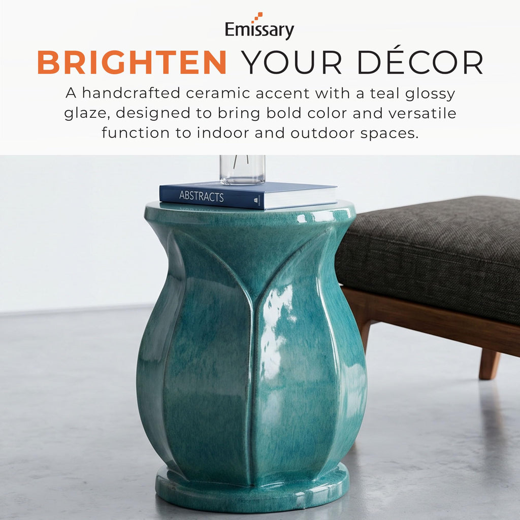 Teal Stool P47818