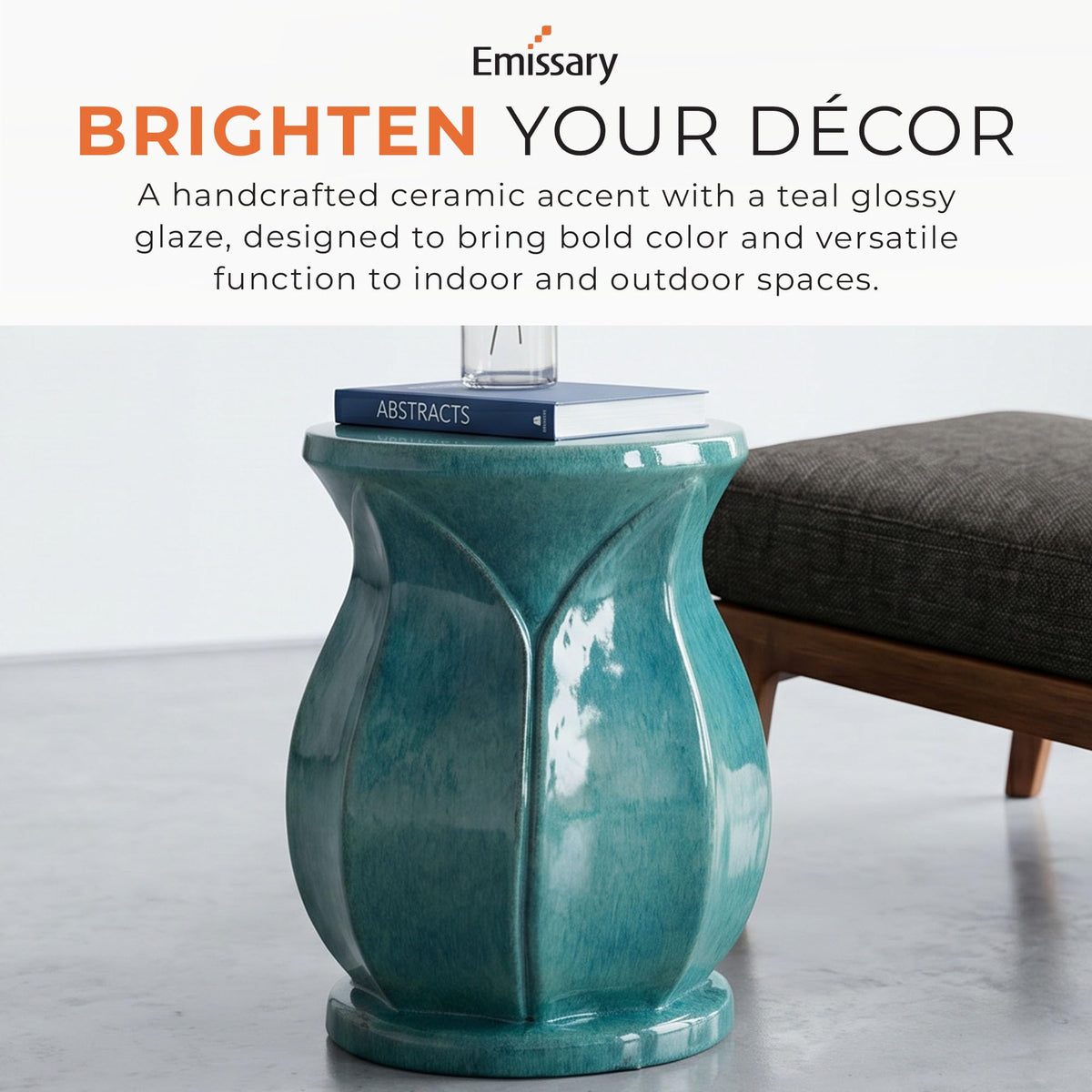 Teal Stool P47818