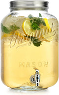 2 Gallon Glass Drink Dispenser with Spigot Q586533