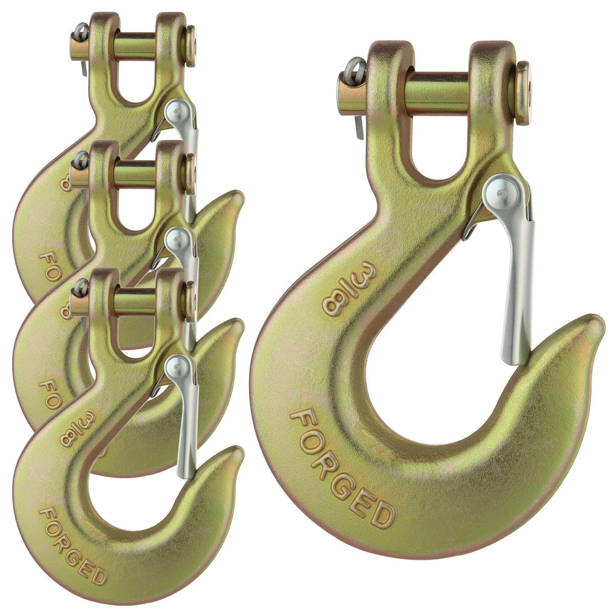 3/8" Clevis Slip Hook with Safety Latch Grade 70 T37915
