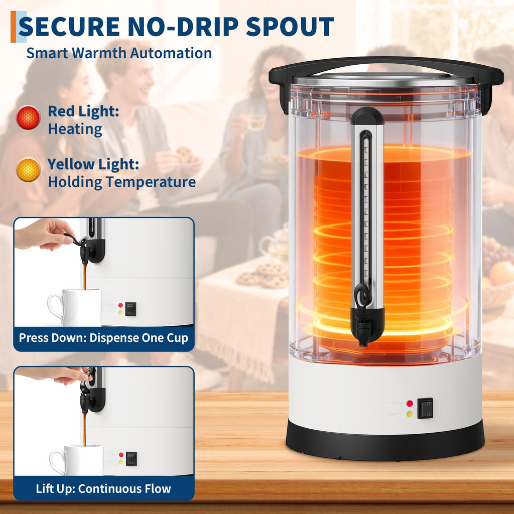 12L Stainless Steel Coffee Urn B766133