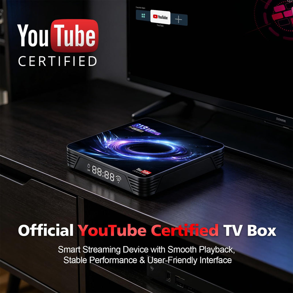 Android TV Box 4K Streaming Device J62555