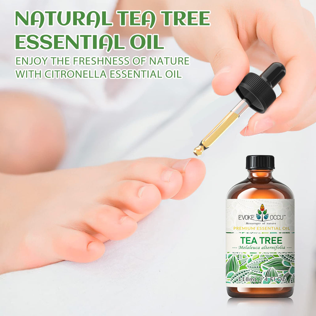 Rosemary Tea Tree Lavender Peppermint Cinnamon Essential Oil 4 FL Oz N554