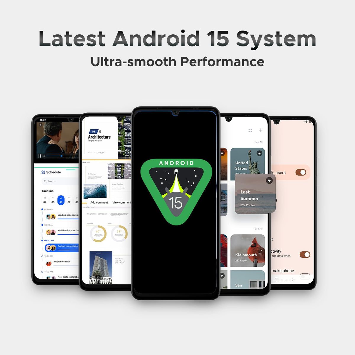 5G Unlocked Android Smartphone 32GB+128GB 6.75" 120Hz Dual SIM 6250mAh U1883